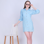 Model wearing sunglasses