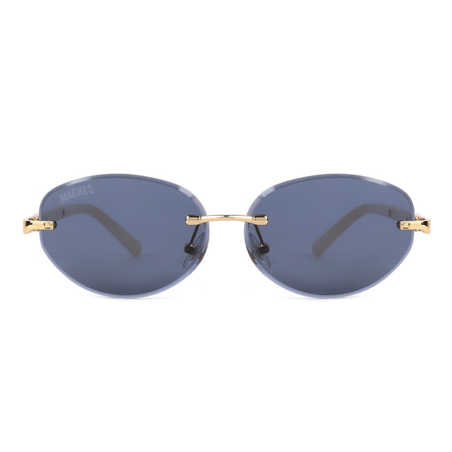 MAGNEQ MG 96088/S Rimless Oval Sunglasses for Men & Women