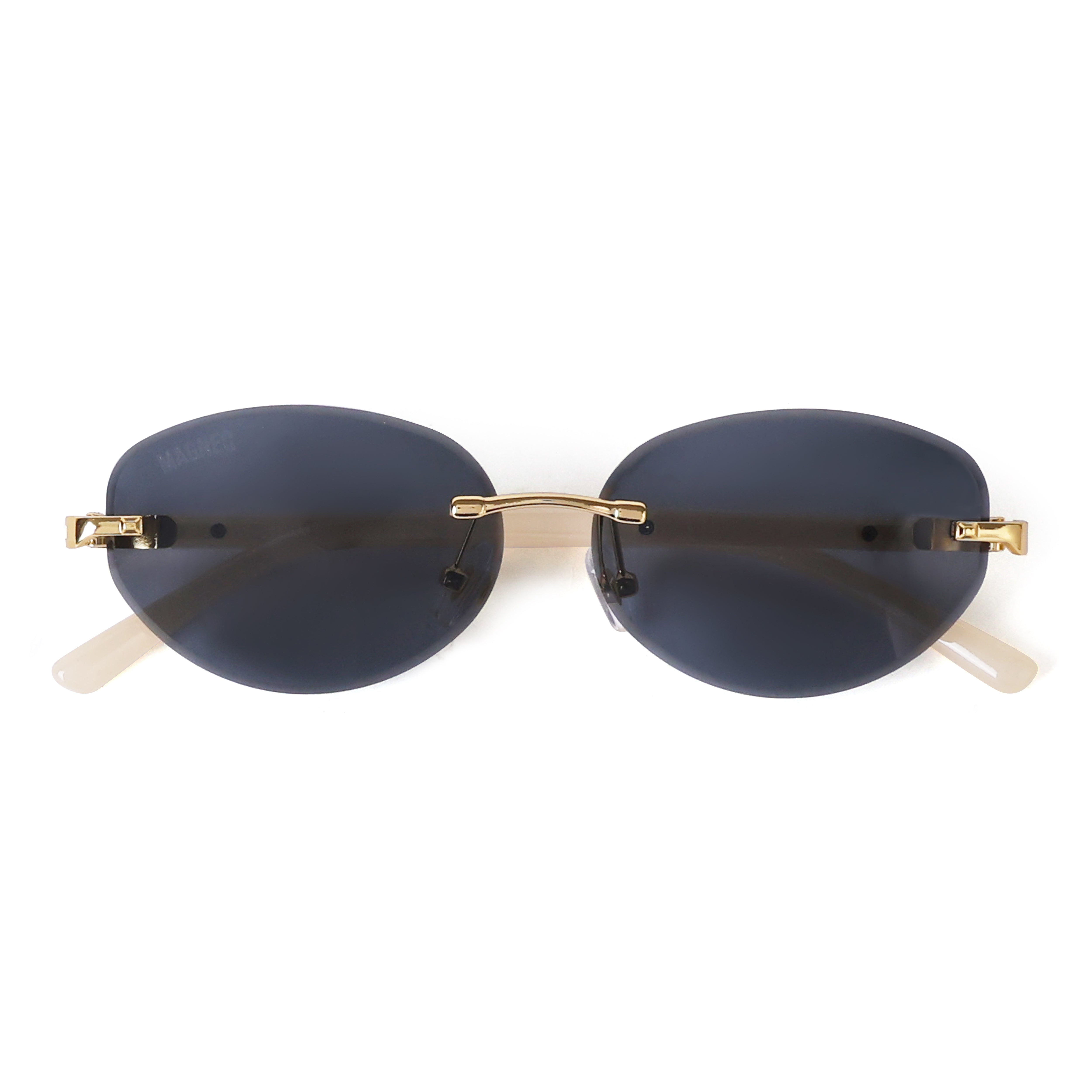 MAGNEQ MG 96088/S Rimless Oval Sunglasses for Men & Women